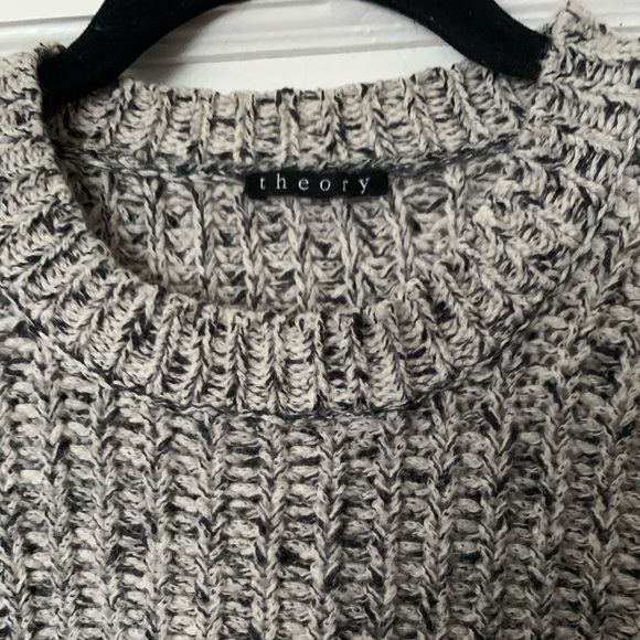 Marled, Cropped Theory Sweater - Picture 2 of 5